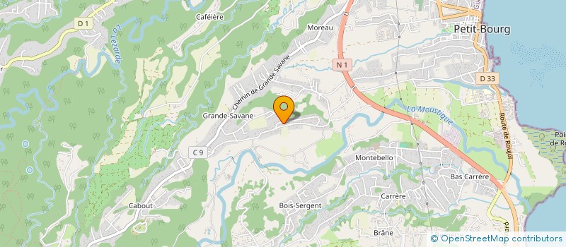 localisation de l'entreprise MONSIEUR MICHEL RACON à PETIT-BOURG