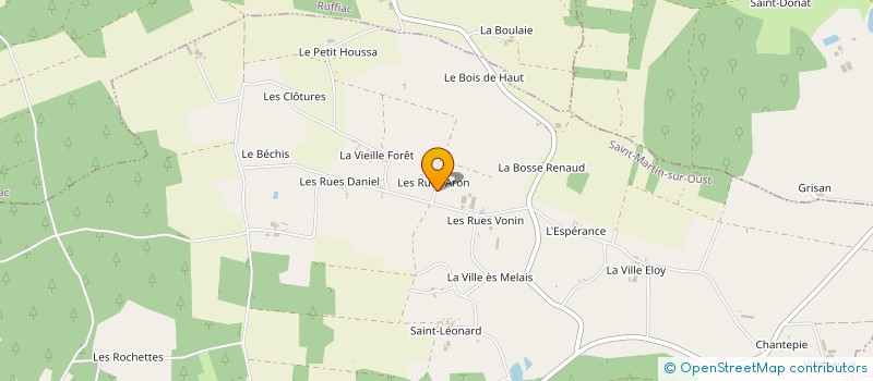 localisation de l'entreprise MONSIEUR MICHEL RACOUET à SAINT-MARTIN-SUR-OUST