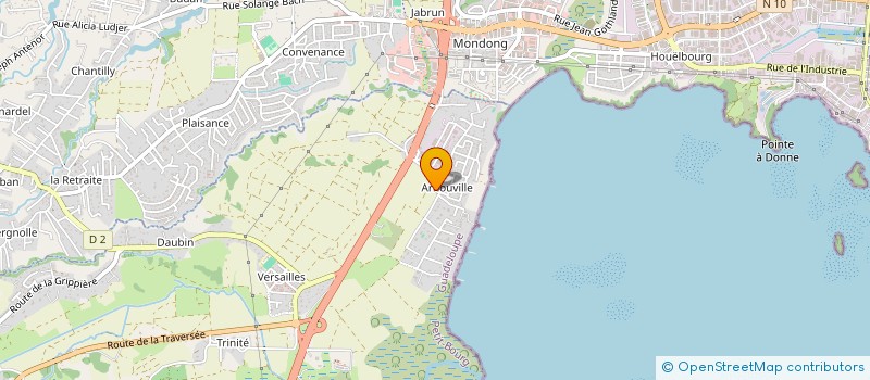 localisation de l'entreprise MONSIEUR MICHEL RADIN  PETIT-BOURG