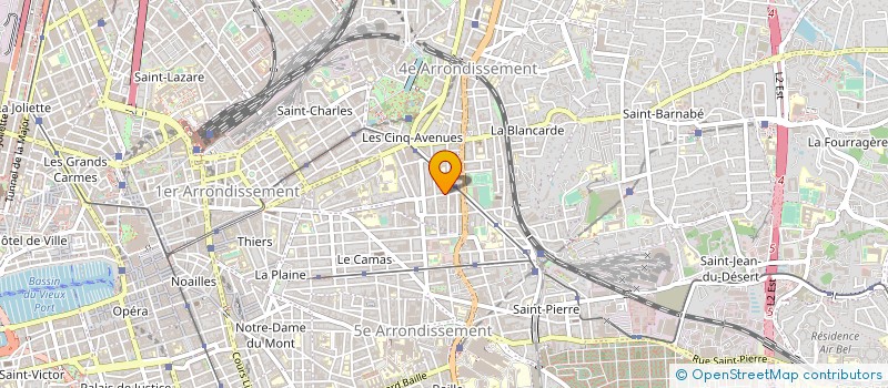 localisation de l'entreprise MONSIEUR MICHEL RAFFIN à MARSEILLE