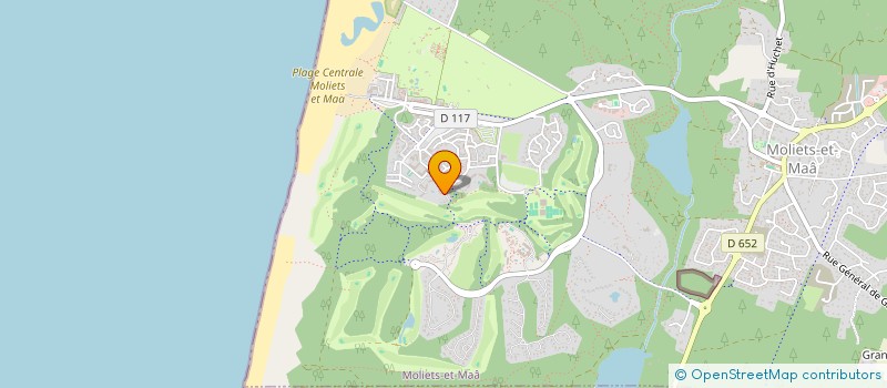 localisation de l'entreprise MONSIEUR MICHEL RAFFOURNIER  MOLIETS-ET-MAA