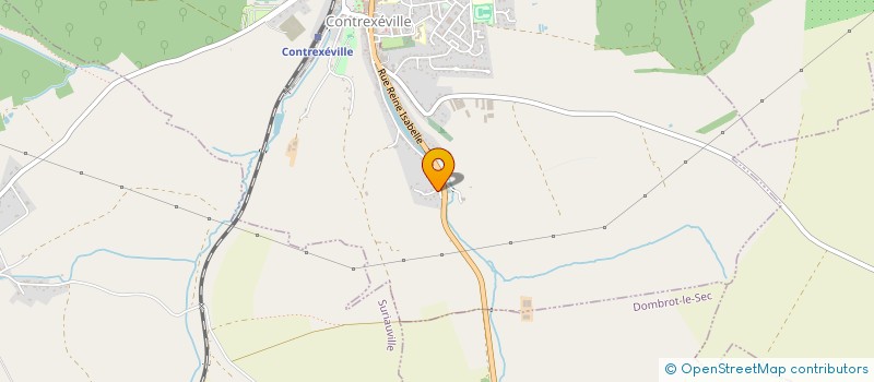 localisation de l'entreprise MONSIEUR MICHEL RAGUE  CONTREXEVILLE