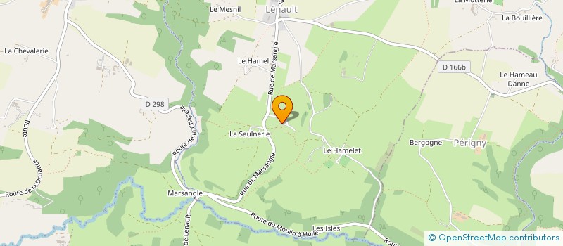 localisation de l'entreprise MONSIEUR MICHEL RAGUENET  SAINT-DENIS-DE-MERE