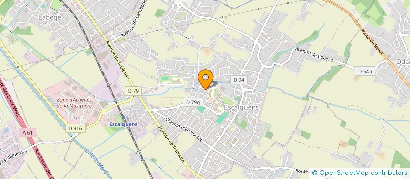 localisation de l'entreprise MONSIEUR MICHEL RAGUIDEAU  ESCALQUENS