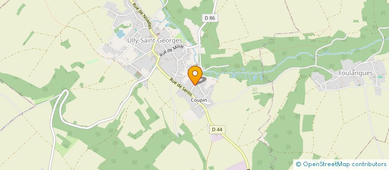 localisation de l'entreprise MONSIEUR MICHEL RAISON  ULLY-SAINT-GEORGES