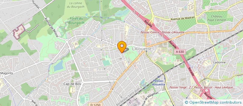 localisation de l'entreprise MONSIEUR MICHEL RAJOELISOA à PESSAC