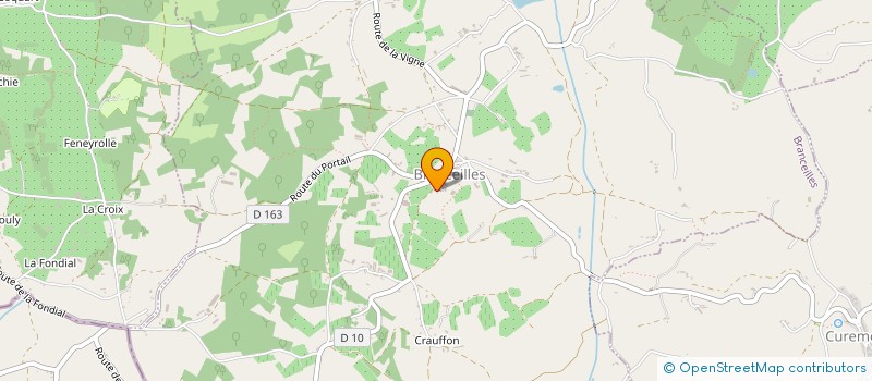 localisation de l'entreprise MONSIEUR MICHEL RAMEAU  BRANCEILLES