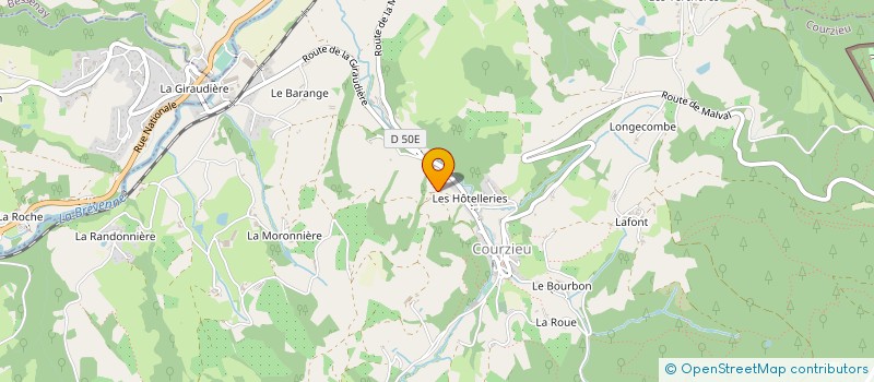 localisation de l'entreprise MONSIEUR MICHEL RAMOS à COURZIEU
