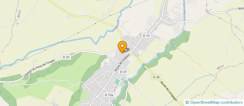 localisation de l'entreprise MONSIEUR MICHEL RAMOS  BERAT