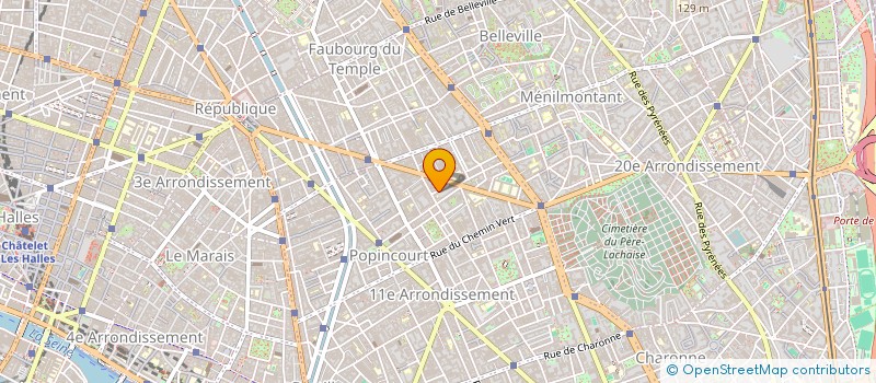 localisation de l'entreprise MONSIEUR MICHEL RAMOS LUCIO  PARIS