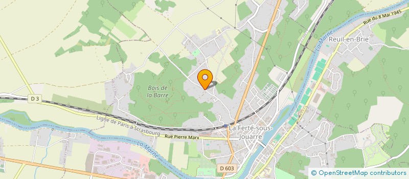 localisation de l'entreprise MONSIEUR MICHEL RAPIN à USSY-SUR-MARNE