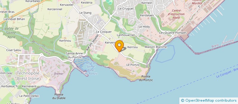 localisation de l'entreprise MONSIEUR MICHEL RAPPENEAU à BREST