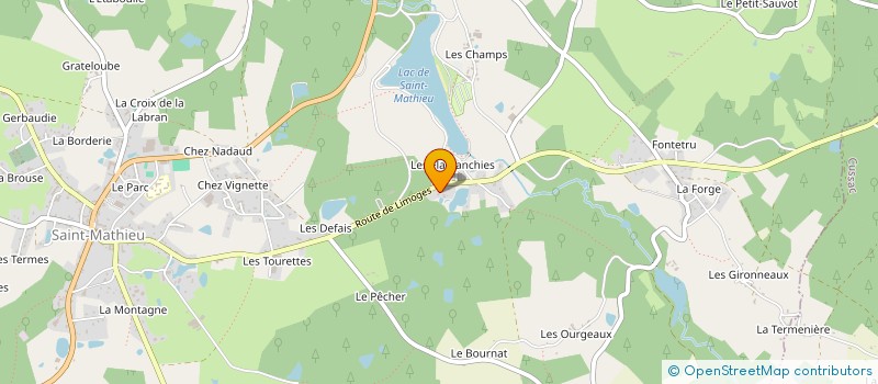 localisation de l'entreprise MONSIEUR MICHEL RASSAT  SAINT-MATHIEU