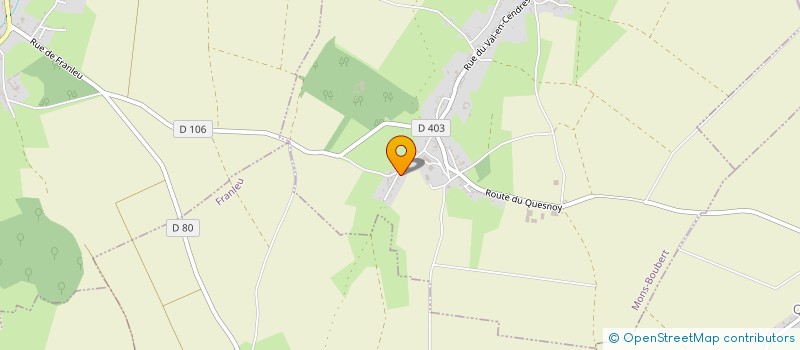 localisation de l'entreprise MONSIEUR MICHEL RASSE  MONS-BOUBERT