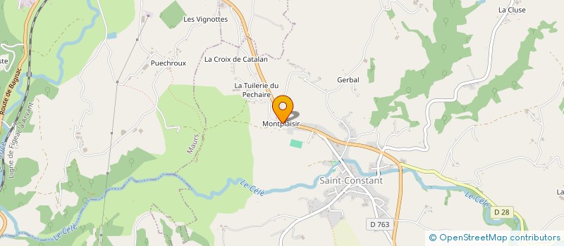 localisation de l'entreprise MONSIEUR MICHEL RATIER à LEYNHAC