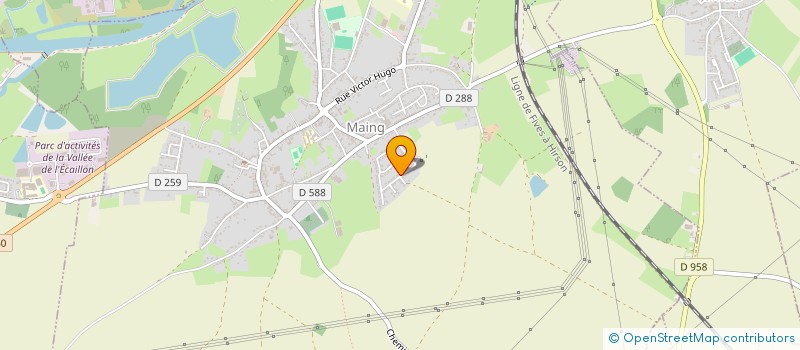 localisation de l'entreprise MONSIEUR MICHEL RATTA  MAING