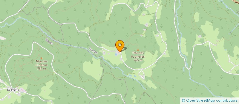 localisation de l'entreprise MONSIEUR MICHEL RAUCY  TENDON