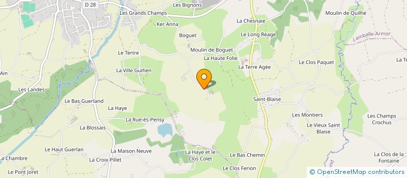 localisation de l'entreprise MONSIEUR MICHEL RAULT à QUESSOY