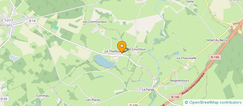 localisation de l'entreprise MONSIEUR MICHEL RAYMOND à GOUZON