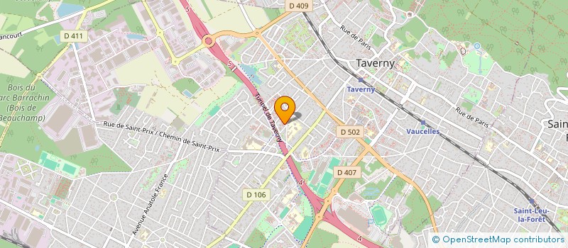 localisation de l'entreprise MONSIEUR MICHEL RAZAFINDRALAMBO à TAVERNY