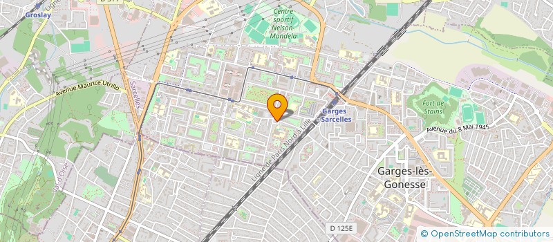 localisation de l'entreprise MONSIEUR MICHEL RAZY à SARCELLES