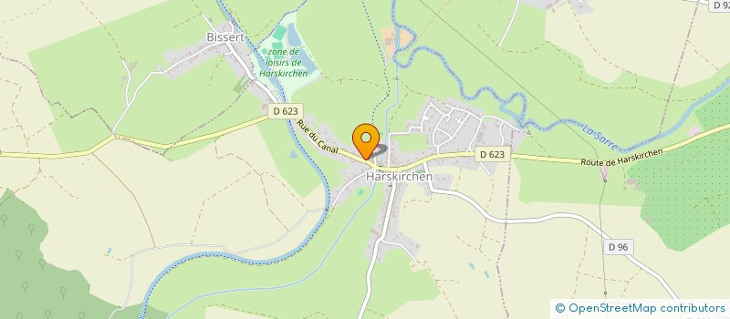 localisation de l'entreprise MONSIEUR MICHEL REEB  BISSERT