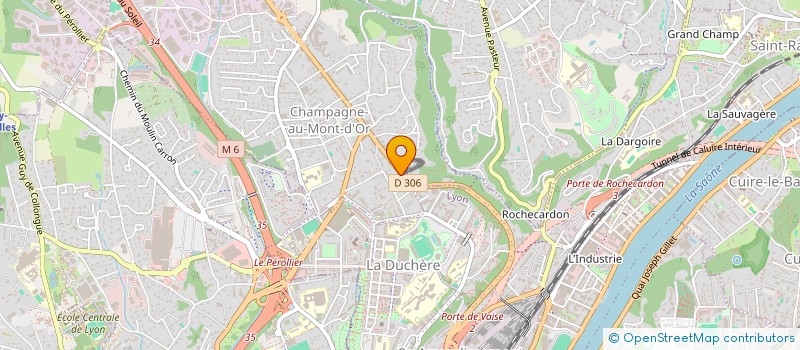 localisation de l'entreprise MONSIEUR MICHEL REGALDO  CHAMPAGNE-AU-MONT-D'OR