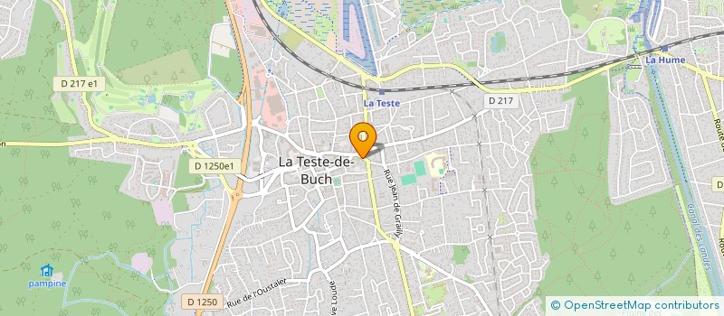 localisation de l'entreprise MONSIEUR MICHEL REGNEAULT à LA TESTE-DE-BUCH