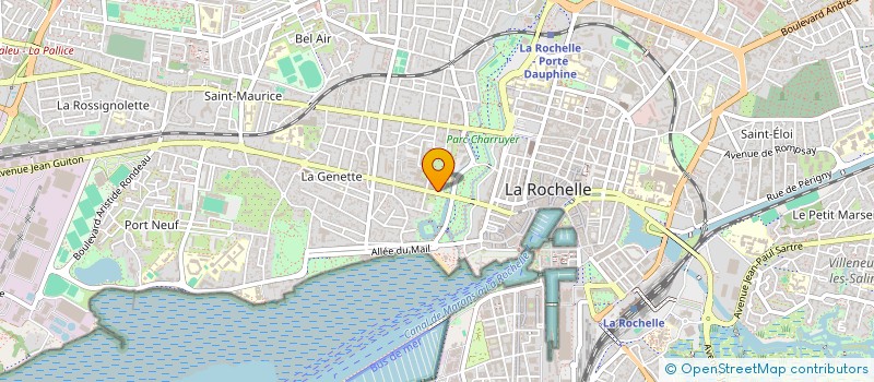 localisation de l'entreprise MONSIEUR MICHEL REGNIER à LA ROCHELLE