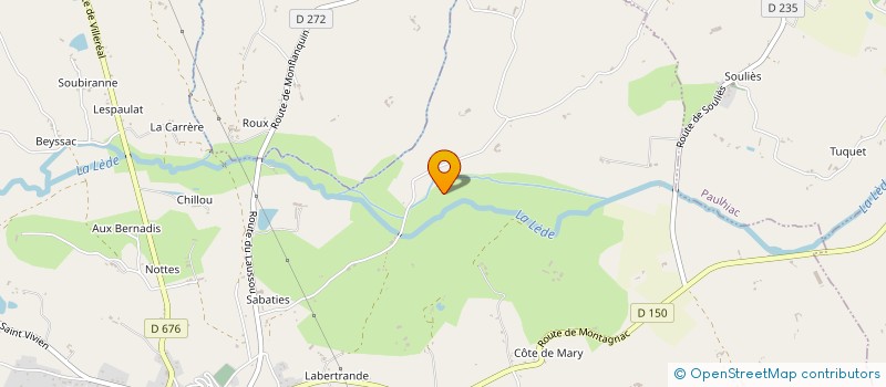 localisation de l'entreprise MONSIEUR MICHEL REIGNE  MONFLANQUIN