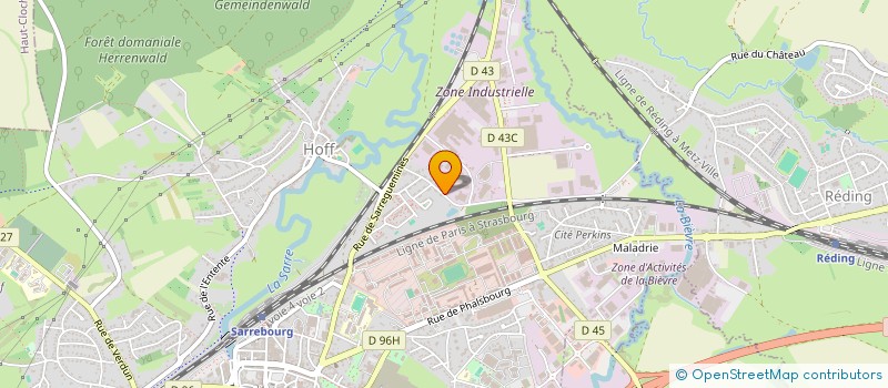 localisation de l'entreprise MONSIEUR MICHEL REIMEN  SARREBOURG