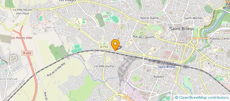 localisation de l'entreprise MONSIEUR MICHEL REINHARD à SAINT-BRIEUC