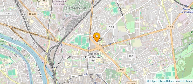 localisation de l'entreprise MONSIEUR MICHEL REINHARDT  SAINT-DENIS