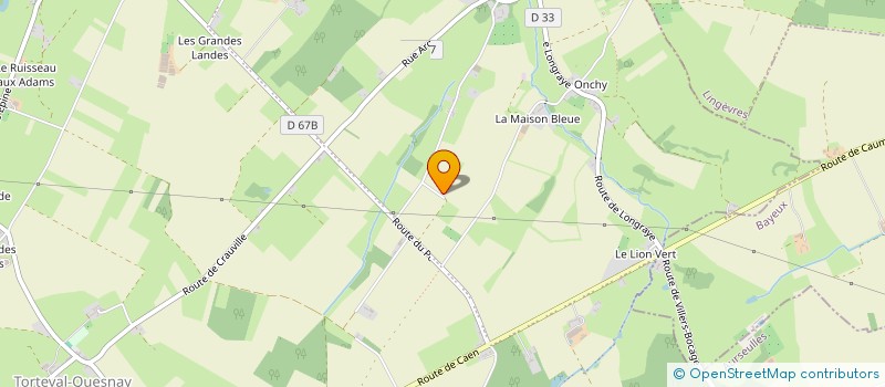 localisation de l'entreprise MONSIEUR MICHEL RENARD  CAUMONT-SUR-AURE