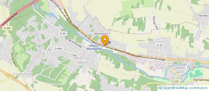 localisation de l'entreprise MONSIEUR MICHEL RENARD  CRECY-LA-CHAPELLE