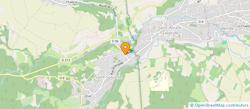 localisation de l'entreprise MONSIEUR MICHEL RENAUD à SAINT-SATURNIN