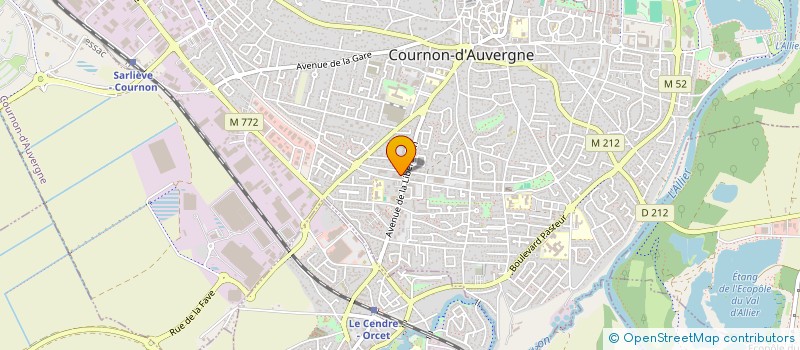 localisation de l'entreprise MONSIEUR MICHEL RENAUD à COURNON-D'AUVERGNE