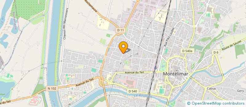 localisation de l'entreprise MONSIEUR MICHEL RENAULT à MONTELIMAR