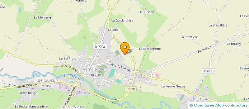 localisation de l'entreprise MONSIEUR MICHEL RENAULT à REMALARD-EN-PERCHE