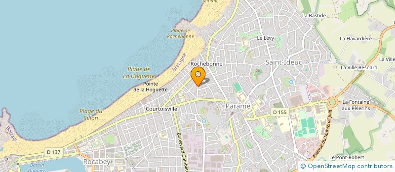 localisation de l'entreprise MONSIEUR MICHEL RENE GOLDBERG  SAINT-MALO