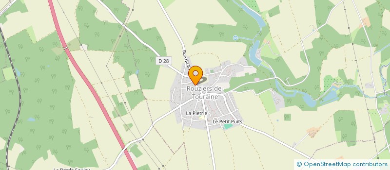 localisation de l'entreprise MONSIEUR MICHEL RENOU à ROUZIERS-DE-TOURAINE