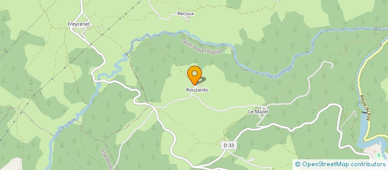 localisation de l'entreprise MONSIEUR MICHEL REYMOND  ALLEYRAS