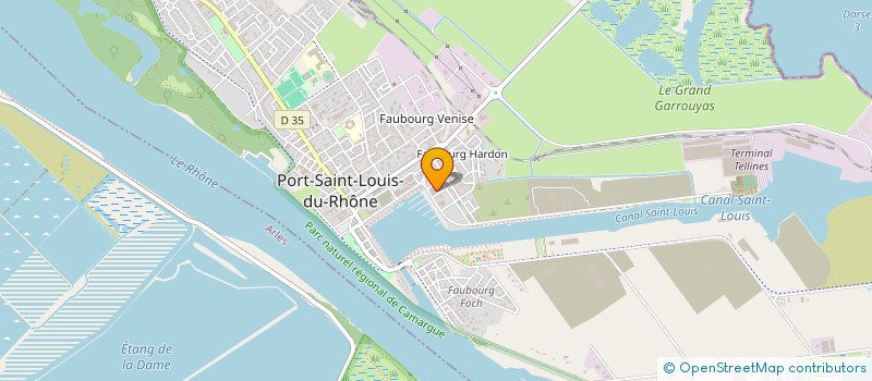 localisation de l'entreprise MONSIEUR MICHEL REYNAUD à PORT-SAINT-LOUIS