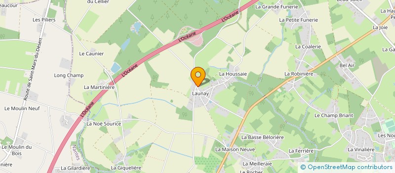 localisation de l'entreprise MONSIEUR MICHEL RIALLAND à LE CELLIER