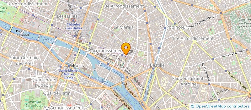 localisation de l'entreprise MONSIEUR MICHEL RICARD  PARIS