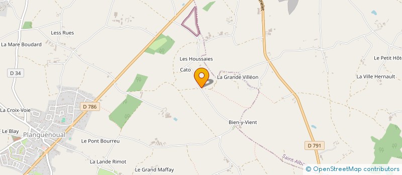 localisation de l'entreprise MONSIEUR MICHEL RICHARD  LAMBALLE-ARMOR