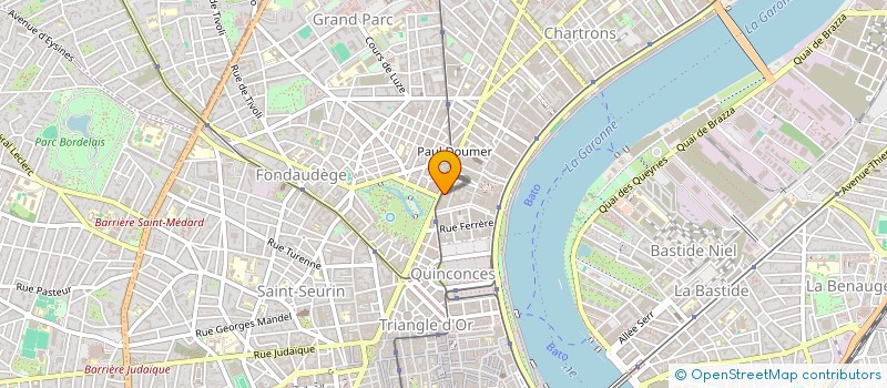 localisation de l'entreprise MONSIEUR MICHEL RICHARD  BORDEAUX