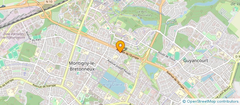 localisation de l'entreprise MONSIEUR MICHEL RICHARD  MONTIGNY-LE-BRETONNEUX