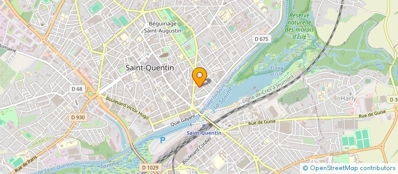 localisation de l'entreprise MONSIEUR MICHEL RICHARD à SAINT-QUENTIN