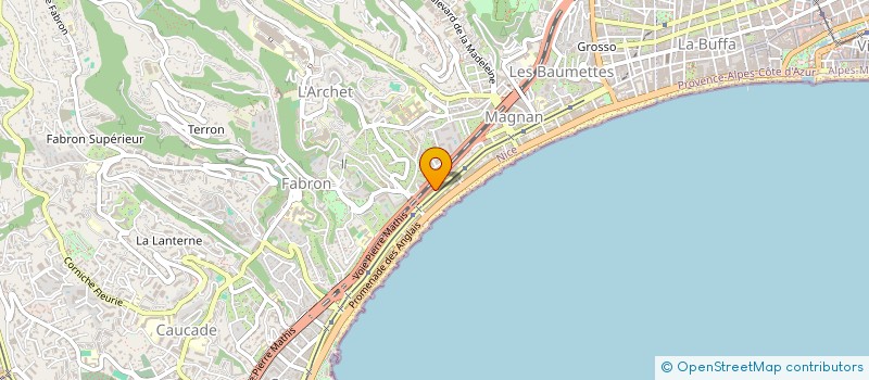localisation de l'entreprise MONSIEUR MICHEL RICHARD à NICE